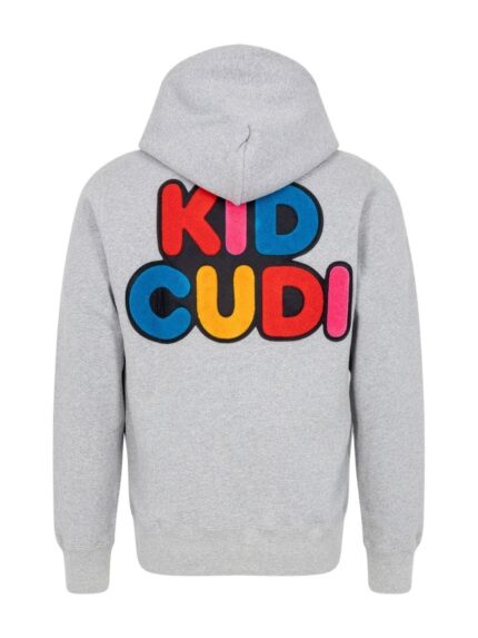 BAPE x Kid Cudi Baby Milo hoodie Grey Back