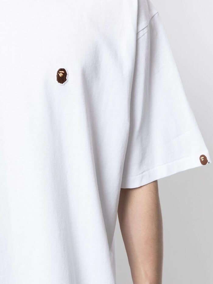 Supreme Logo patch Oversized T shirt White Detail3