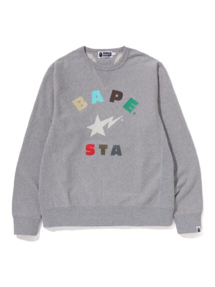 BAPE Bape Sta Crewneck Sweatshirt (FW22) - Grey