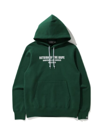 BAPE x Undefeated Pullover Hoodie - Green
