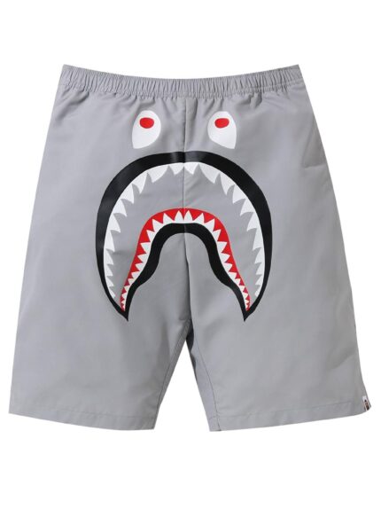 BAPE Shark Beach Shorts - Grey