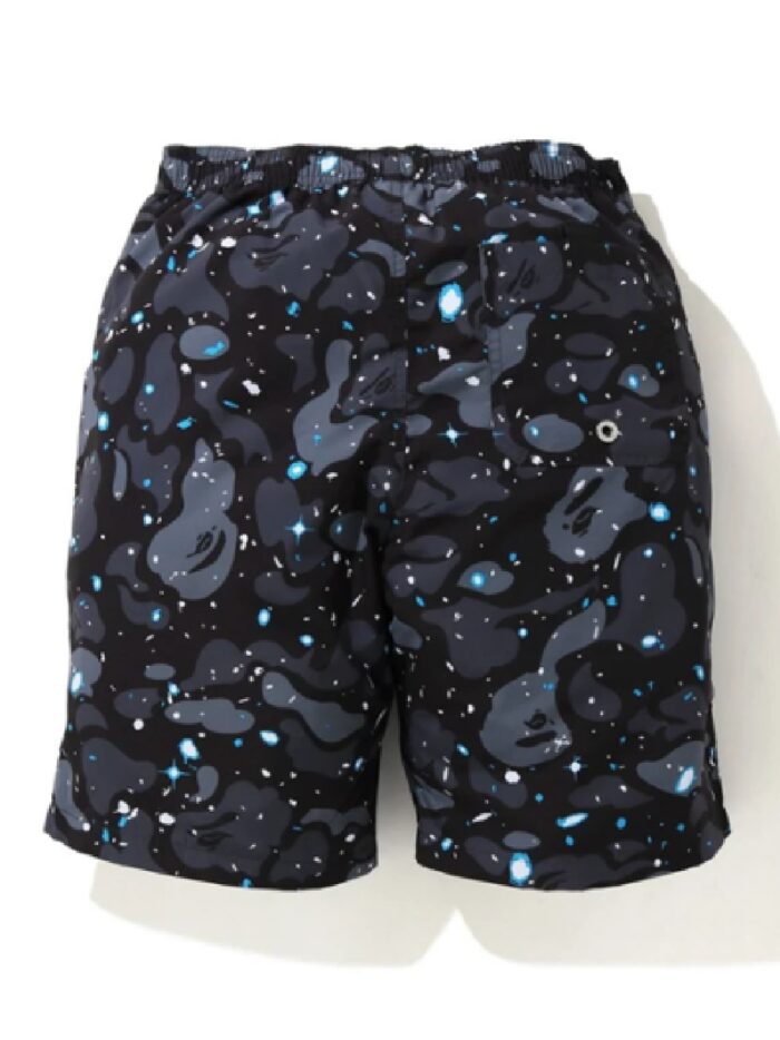 BAPE Space Camo Beach Shorts (SS20) - Black
