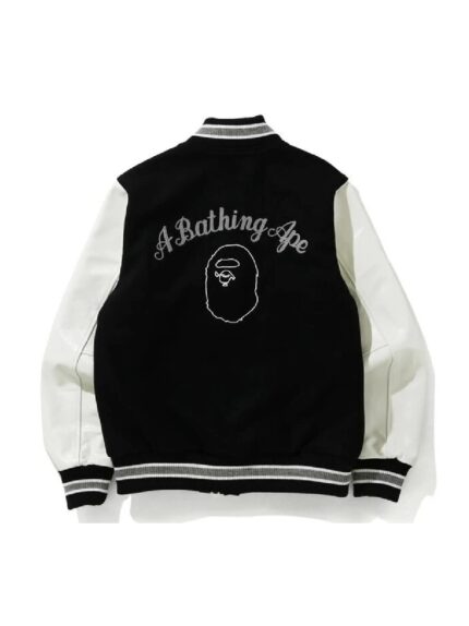 BAPE Varsity Jacket - Black